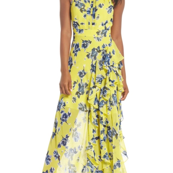 Eliza J | Dresses | Halter Ruffle Maxi Dress By Eliza J | Poshmark Eliza J | Dresses | Halter Ruffle Maxi Dress By Eliza J | Poshmark
